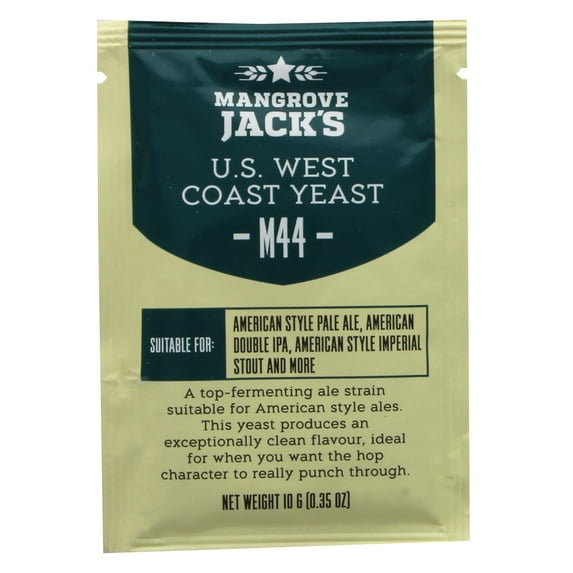 Mangrove Jack's Craft Series Yeast M44 US West Coast 10g