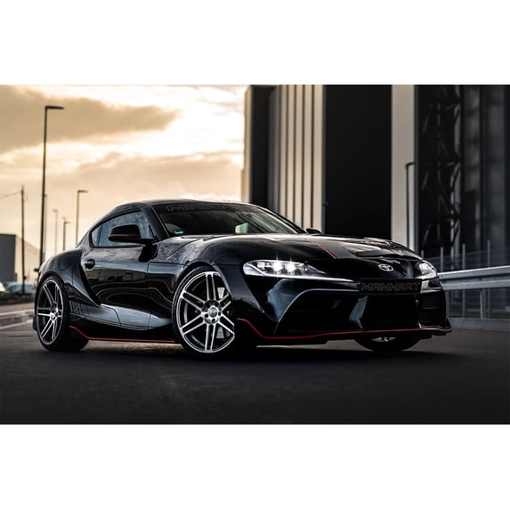 Manhart Supra GR 450 Luxury Sport Car Wall Poster - 24x36 Inch Glossy Laminated Poster - Stunning Detail and Bold Colors