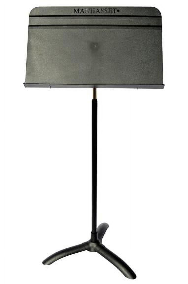 Black Adjustable ABS Plastic Concert Music Stand