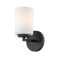 thumbnail image 1 of Golden Lighting Manhattan 1-light Vanity in Matte Black, 1 of 2
