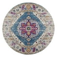 thumbnail image 1 of Manhattan MAN-15 Blue Bohemian Rug 6' 6" X 6 ' 6", 1 of 8