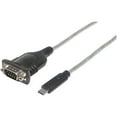 thumbnail image 1 of Manhattan 151283 Prolific PL-2303RA Chip USB-C to Serial Converter, 1 of 4