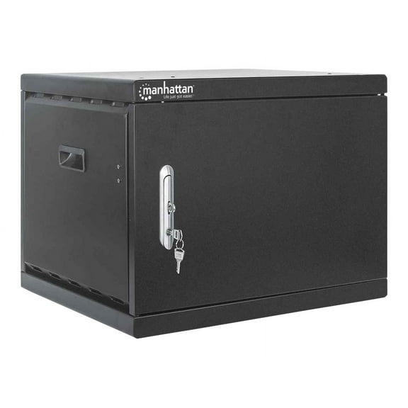 Manhattan 16 Bay UVC Charging Cabinet - 16 USB-C Ports, 65 W per Port, Charges Laptops, Phones & Tablets, Lockable