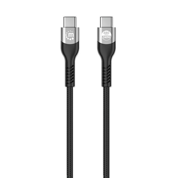 Manhattan 240-Watt USB-C PD 3.1 EPR Charging Cable, 356367