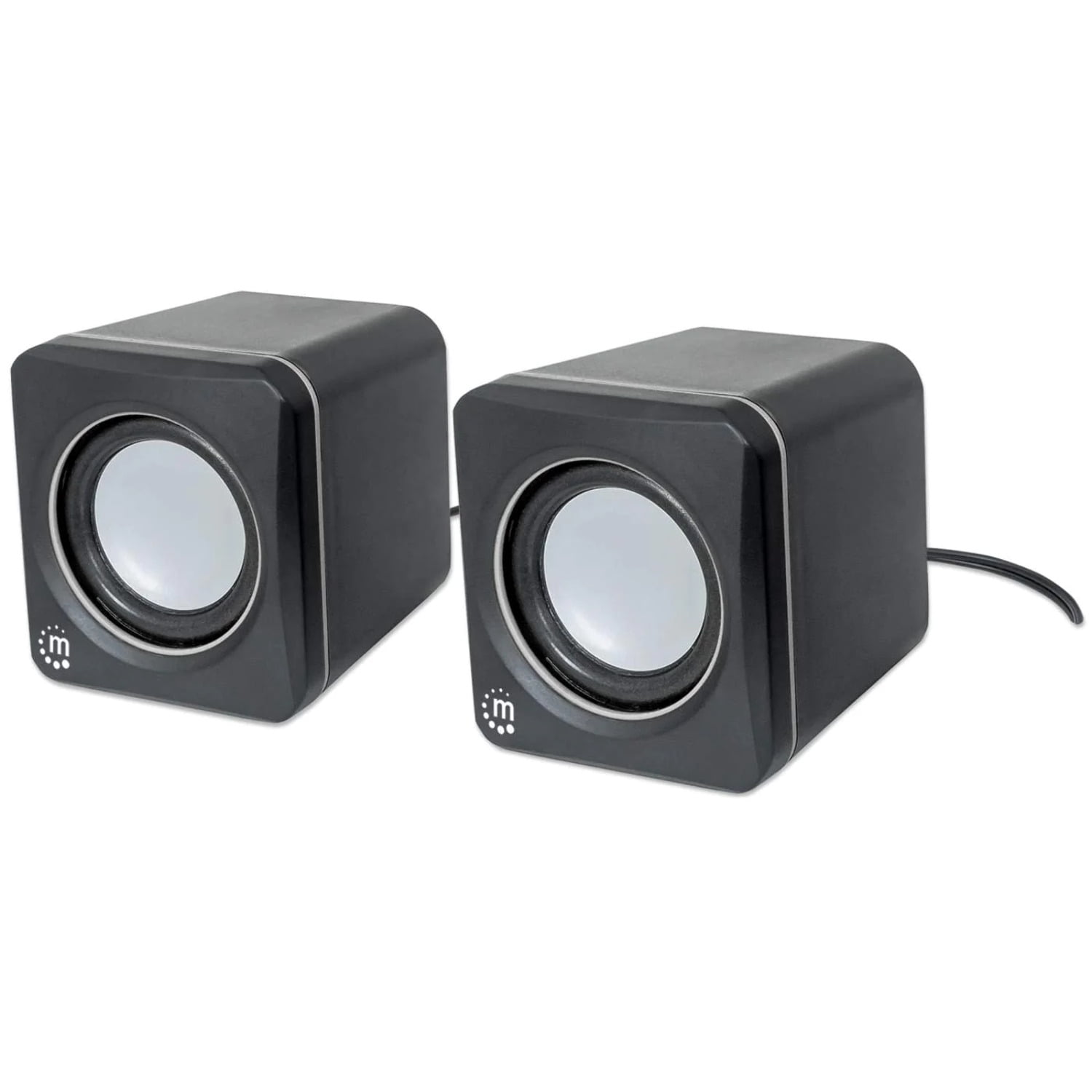 Manhattan 2600 USB Powered Bluetooth Computer Speakers, Black