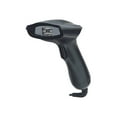 thumbnail image 1 of Manhattan 2D Handheld Barcode Scanner, USB, 430mm Scan Depth, Cable 1.5m, Max Ambient Light 100,000 lux (sunlight), Black, Three Year Warranty, Box - Barcode scanner - handheld - 2D imager - 200 scan / sec - USB, 1 of 7