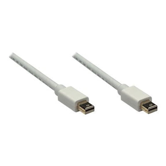 Manhattan 324557 3.3 ft Mini-DisplayPort Video Cable Cord (White) Manhattan 324557 3.3 ft Mini-DisplayPort Video Cable Cord (White)