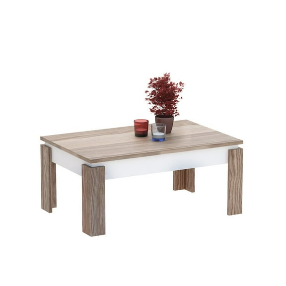 Manhattan 35" Rectangle Engineered Wood Coffee Table, Cordoba