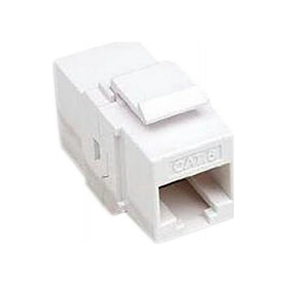 Manhattan 505147 RJ45 Female to Female UTP CAT.6 Keystone Coupler, White