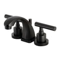 thumbnail image 1 of Manhattan 8 in. Widespread Bathroom Faucet, Matte Black, 1 of 1