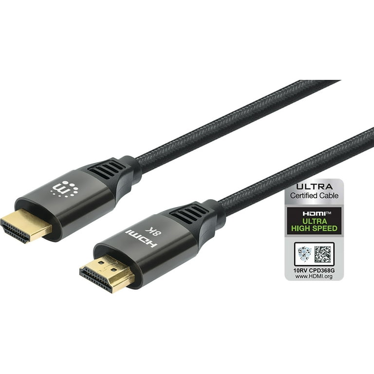 HDMI Cables 8K UHD Cord 4K 120Hz 48Gbps Ultra High Speed 6.6ft HDMI 2.1  Cable
