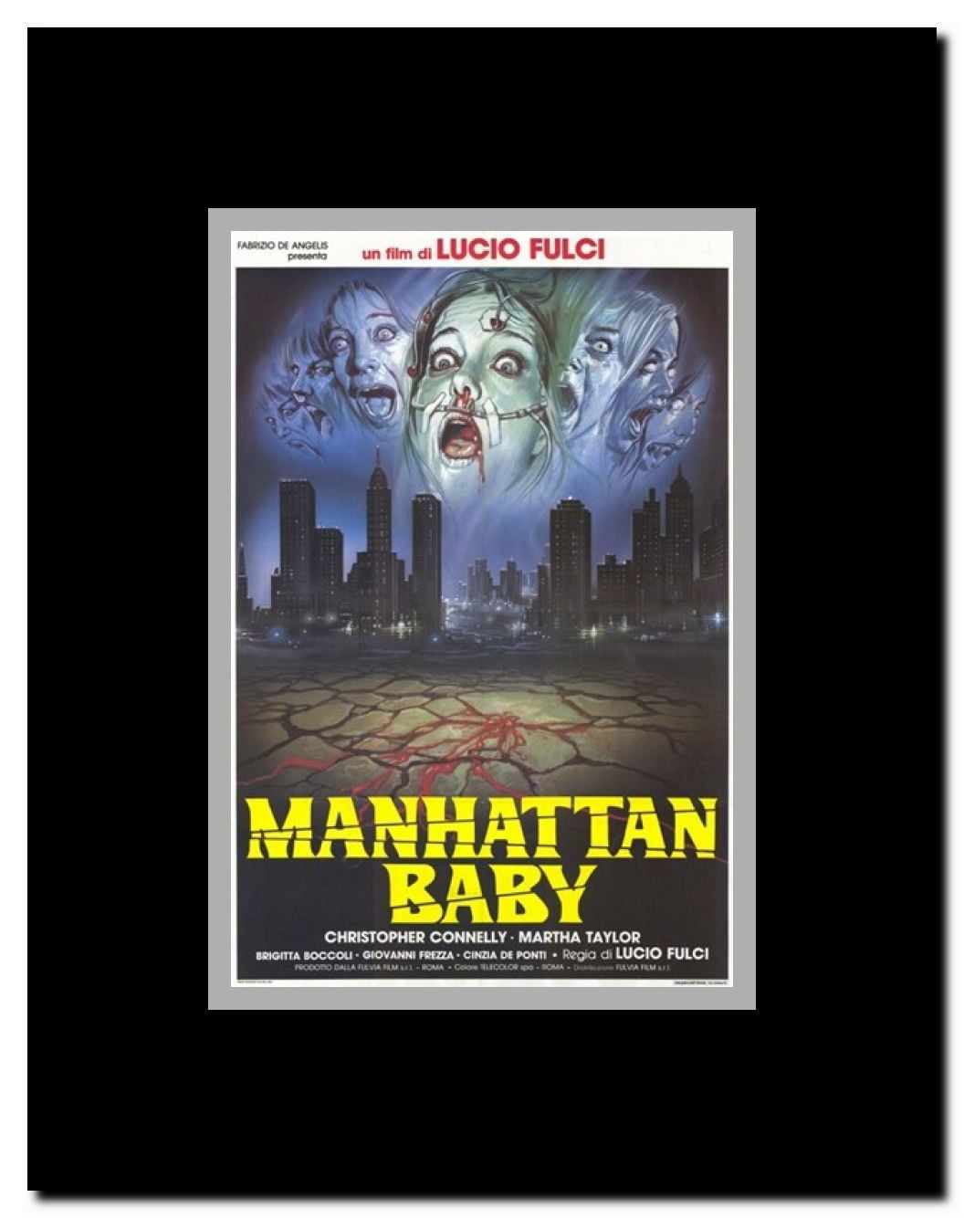 Manhattan Baby Framed Movie Poster