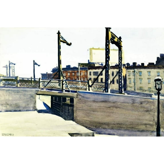 Manhattan Bridge-Hopper - CANVAS OR FINE PRINT WALL ART