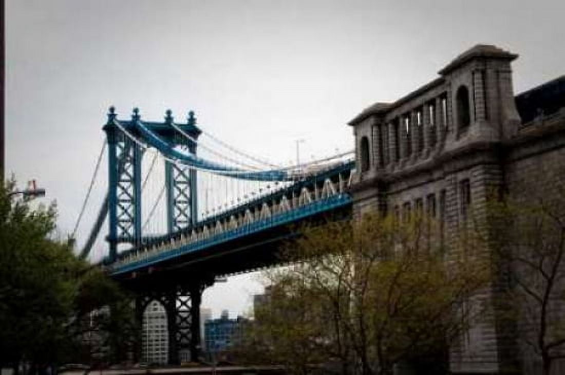 Manhattan Bridge II Canvas Art - Erin Berzel (20 x 28)