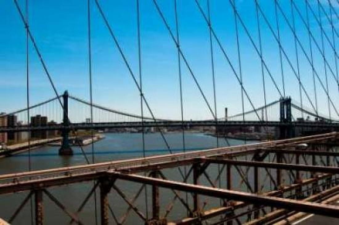 Manhattan Bridge III Canvas Art - Erin Berzel (20 x 28)