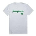thumbnail image 1 of Manhattan College Jaspers Script T-Shirt, White - Large, 1 of 1