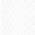 thumbnail image 1 of Sheffield 33 ' x 20.5 " Geometric Link Wallpaper in Silver and Off White, 1 of 2