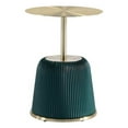 thumbnail image 1 of Manhattan Comfort Anderson End Table with Steel Frame 1.0 in Green, 1 of 9