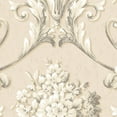 thumbnail image 1 of Manhattan Comfort Boca Raton Floral Damask Wallpaper, 1 of 3