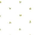 thumbnail image 1 of Manhattan Comfort Bristol 32.7 Ft. x 20.5 In. Vinyl Yellow Tiny Buds Wallpaper Covering, 1 of 2