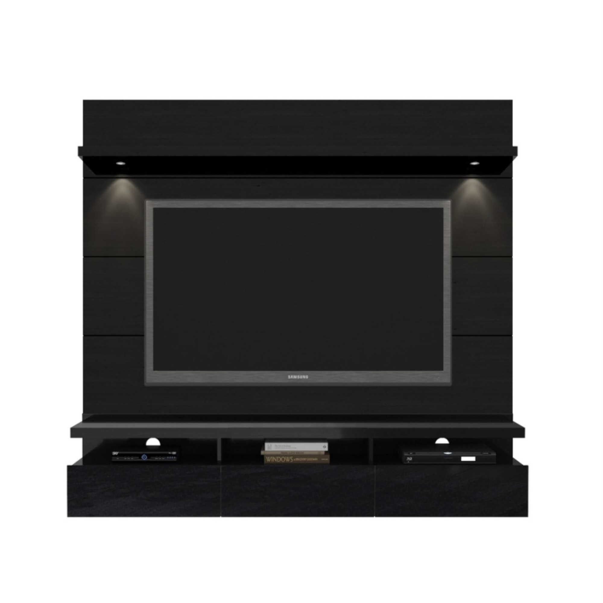 Manhattan Comfort Cabrini Theater Panel 1.8 Collection TV Stand with