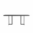 thumbnail image 1 of Manhattan Comfort Celine 86.22 Dining Table with Seating Capacity for 8 in Black, 1 of 11
