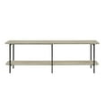thumbnail image 1 of Manhattan Comfort Celine Side Table Console from Engineered Wood in Gray/Black, 1 of 13