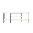 thumbnail image 1 of Manhattan Comfort Celine Side Table Console from Engineered Wood in White, 1 of 9