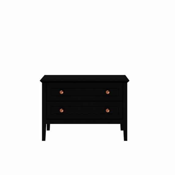 Manhattan Comfort Crown Bachelor Dresser Black