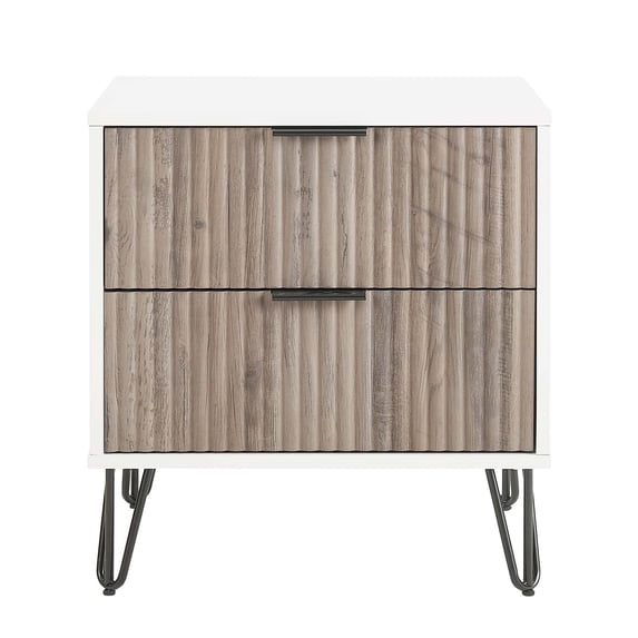 Manhattan Comfort DUMBO 2.0 Nightstand made from Engineered Wood - Mutli-Color