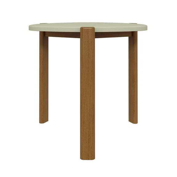 Manhattan Comfort Gales End Table from Engineered Wood in Pistachio Green