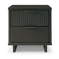 thumbnail image 1 of Manhattan Comfort Granville Engineered Wood Nightstand 2.0 in Dark Gray, 1 of 7
