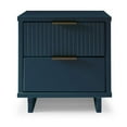 thumbnail image 1 of Manhattan Comfort Granville Engineered Wood Nightstand 2.0 in Midnight Blue, 1 of 9