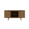 thumbnail image 1 of Manhattan Comfort Hampton 4 Shelves Wood TV Stand for TVs up to 46" in Maple, 1 of 5