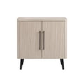 thumbnail image 1 of Manhattan Comfort Jodie Accent Cabinet made from Engineered Wood in Light Oak, 1 of 11