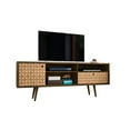 thumbnail image 1 of Manhattan Comfort Liberty TV Stand 70.86 in Rustic Brown and 3D Brown Prints, 1 of 2