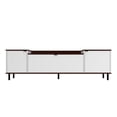 thumbnail image 1 of Manhattan Comfort Mosholu 4 Shelves Wood TV Stand for TVs up to 60" in White, 1 of 6