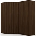 thumbnail image 1 of Manhattan Comfort Mulberry 2-Piece Wood Corner Wardrobe Closet in Brown, 1 of 11