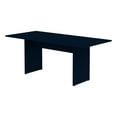 thumbnail image 1 of Manhattan Comfort NoMad 67.91 Dining Table from Engineered Wood in Midnight Blue, 1 of 14
