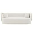 thumbnail image 1 of Manhattan Comfort Siri Sofa with Solid Wood Frame in Cream, 1 of 9