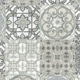 thumbnail image 1 of Kitchen Elements Gray Tile Wallpaper, 1 of 2