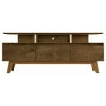 thumbnail image 1 of Manhattan Comfort Yonkers Wood TV Stand for TVs up to 60" in Brown, 1 of 5