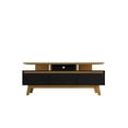 thumbnail image 1 of Manhattan Comfort Yonkers Wood TV Stand for TVs up to 65" in Black, 1 of 9