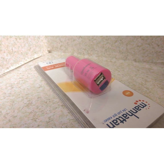 Manhattan Dualport USB Car Charger Colors May Vary
