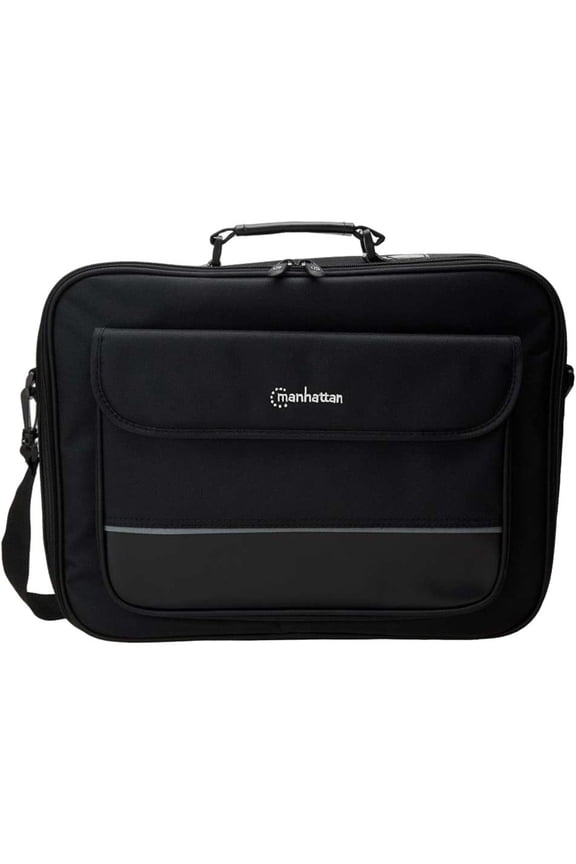 Empire 421560 Carrying Case (Briefcase) for 17" Notebook - Black - PVC Leather, Polyester
