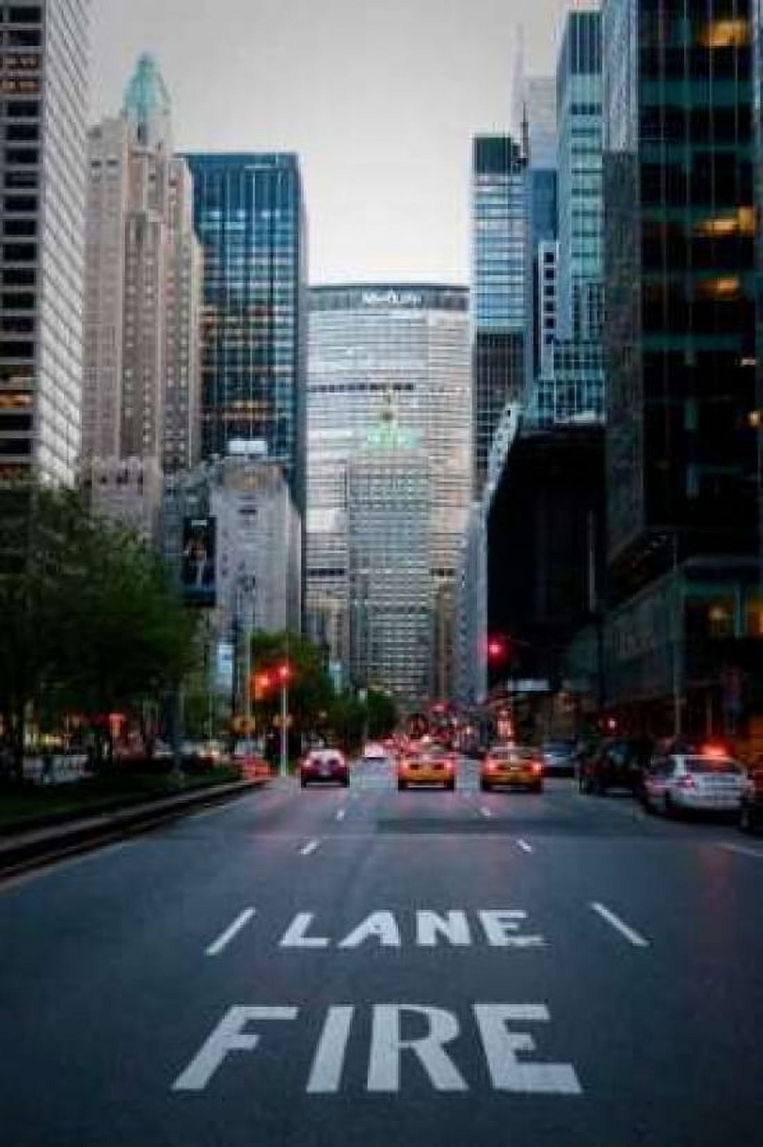 Manhattan Fire Lane Canvas Art - Erin Berzel (20 x 28)