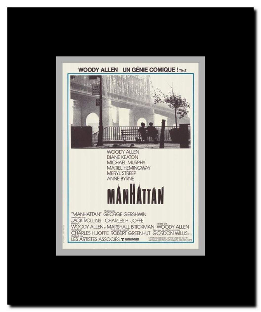 Manhattan Framed Movie Poster