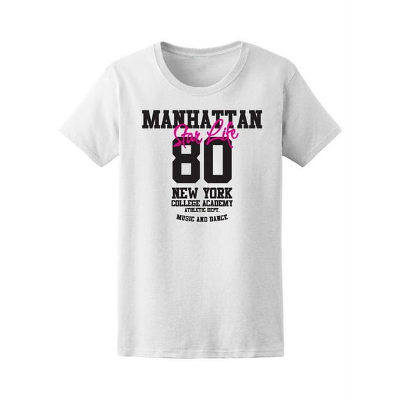 Manhattan Graphic Star Life Art Tee Women's -Image by Shutterstock