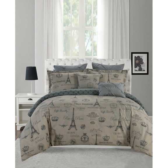 Manhattan Heights 7pcs. Comforter Set