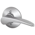 thumbnail image 1 of Manhattan Lever Right Handed Non-Turning Lock, Satin Chrome (F170 MNH 626 RH), 1 of 5